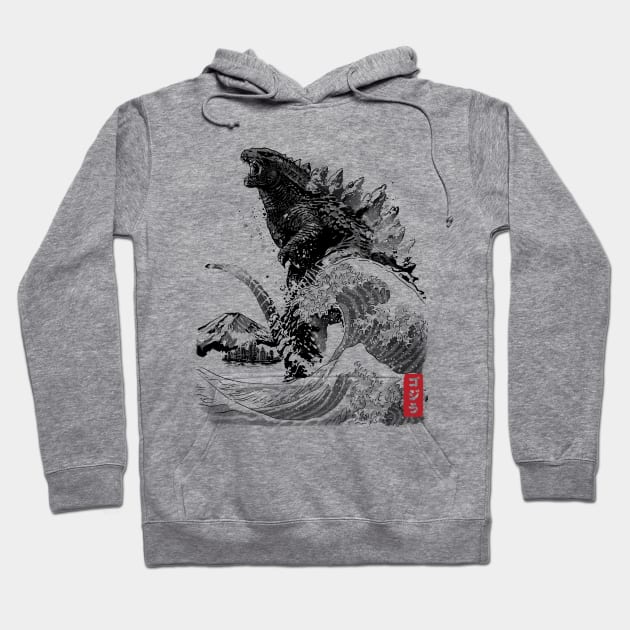 The Rise of Gojira Hoodie by DrMonekers